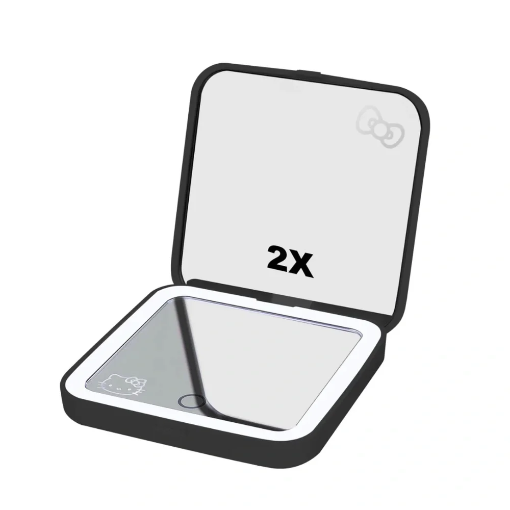 Impressions x Hello Kitty Black & Rose Gold Compact Mirror